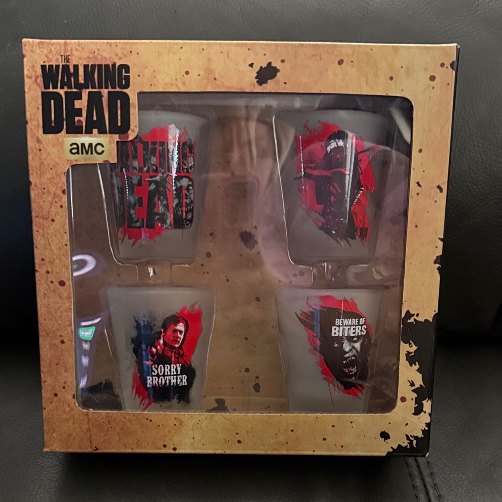 The Walking Dead Shot Glass Set
